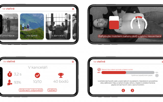 Webinář o maskování zranění a aplikace Ve vteřině