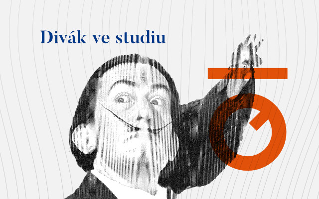 Divák ve studiu