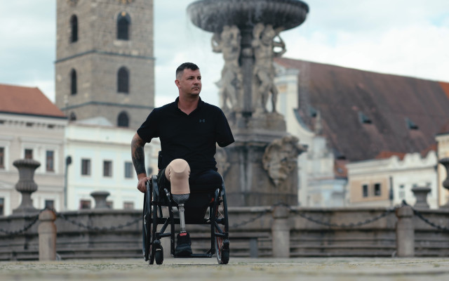 Jirka Němec na paralympiádu