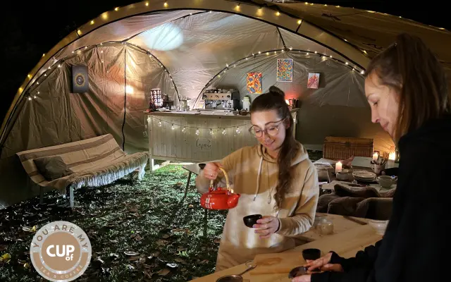 podpořte čajovno-kavárnu you are my CUP OF