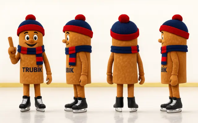 Trubík – maskot, který spojí naše kluziště