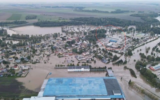 Obnova malé autodílny v Opavě, která je jediným zdrojem příjmů.