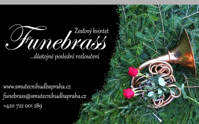 Poukaz na pohřební hraní od Funebrass
