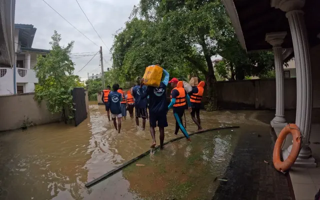 Štědrost je ozdoba mysli: Pomoc Srí Lance