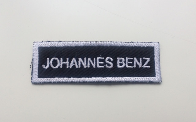 Vstupenka na křest desky Space Tramp + nášivka Johannes Benz /made in U.S.A./