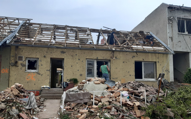 Pomoc Martinkovým, kterým tornádo zničilo domov