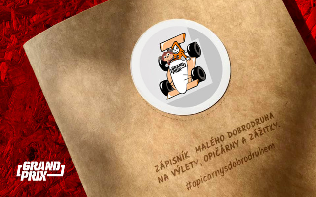 Cestovatelský deník pro děti včetně poštovného