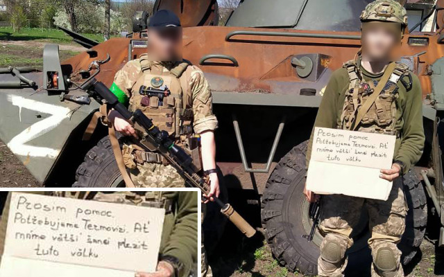 Složili jste se na termovize pro výsadkového vojáka bojujícího na Ukrajině