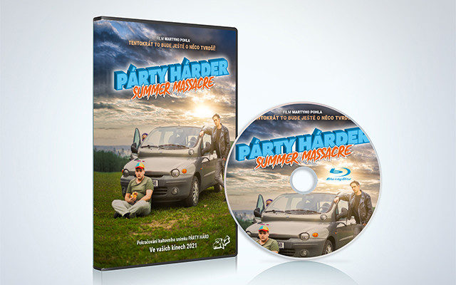 Podepsaný BLU-RAY (Párty Hárder + Párty Hárd, vystřižené scény + soundtracky z obou filmů)