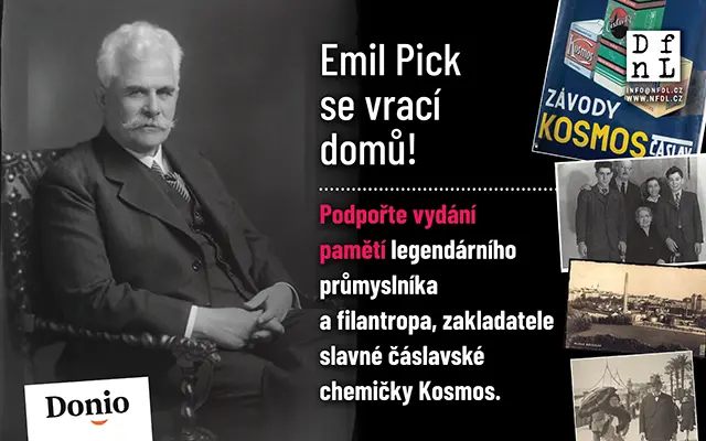 Podpořte vydání knihy pamětí Emila Picka
