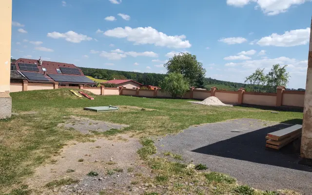 Dětské hřiště v mateřské škole Rochlov