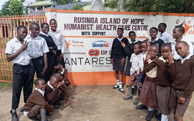 Záchrana kliniky Ostrova Naděje  v Keni