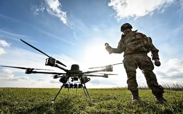 Víceúčelový nákladní dron " Vampír" pro 210. šturmový pluk