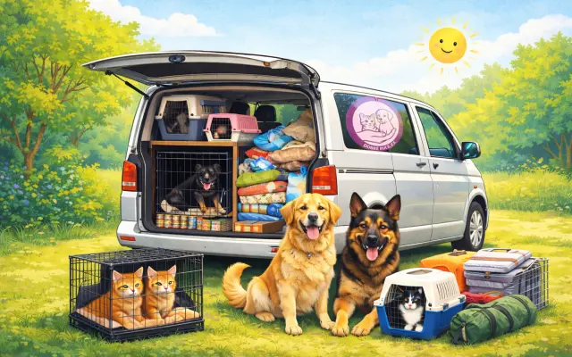 Pomozte nám pořídit útulkové auto pro převozy zvířátek v nouzi