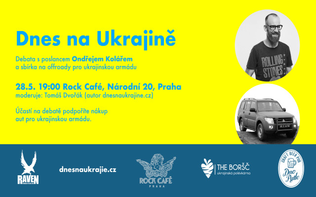 SUV pro ukrajinskou rozvědku - debata s Ondřejem Kolářem