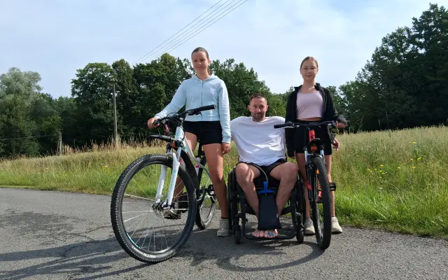 Pomozte mi získat handbike a vrátit se na společné cesty s rodinou