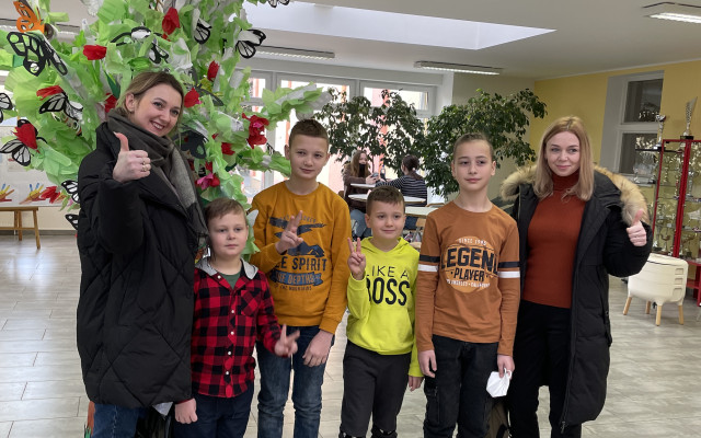 Pomohli jste dětem Ukrajiny ZŠ a MŠ Ludgeřovice