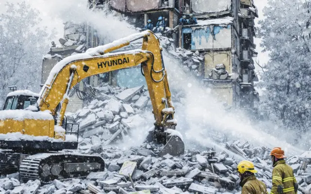 Bagr pro život: kryty i záchrana civilistů