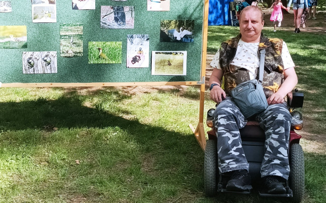 Elektrický invalidní vozíček pro Petra