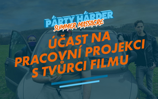 Účast na pracovní projekci s tvůrci filmu