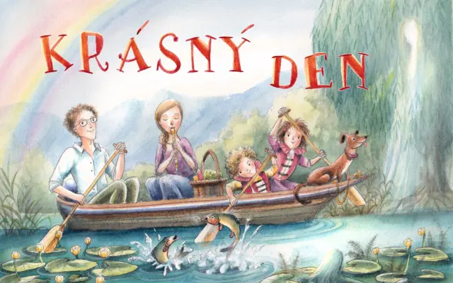 Vydání dětské knížky "Krásný den"