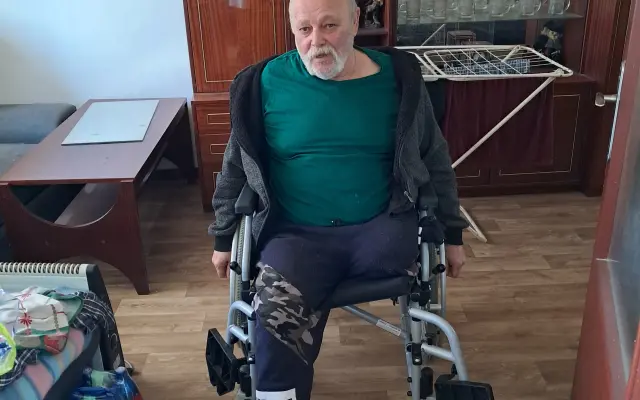 Invalidní skútr pro pana Alexandra