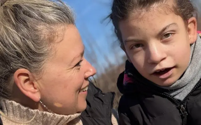 Zdravotní kočárek a péče pro Zuzanku