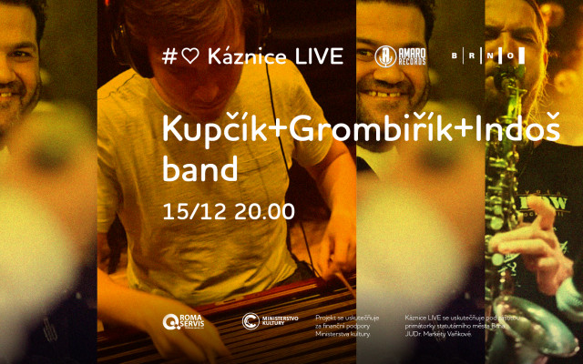 Káznice LIVE: Kupčík+Grombiřík+Indoš band