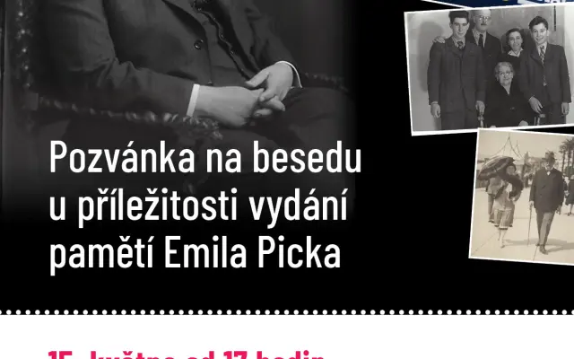 Podpořte vydání knihy pamětí Emila Picka