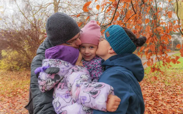 Podpora pro rodinu Lukáše – pro manželku Lucii a jejich dvě malé dcery