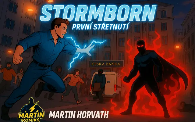 Podpořte vydání komiksu Stormborn: Zrození