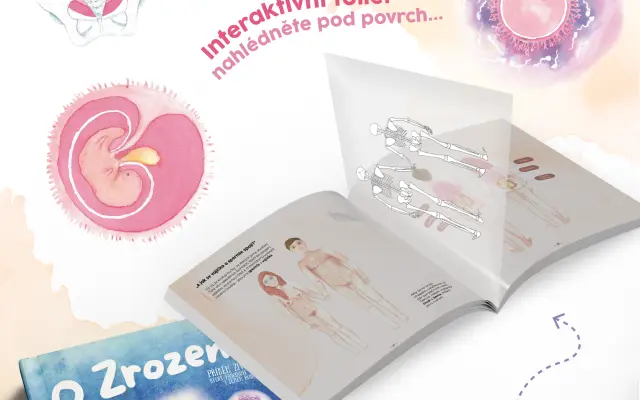 Kniha O Zrození pro děti a zvídavé dospělé - Přispějte a pomozte jí na svět