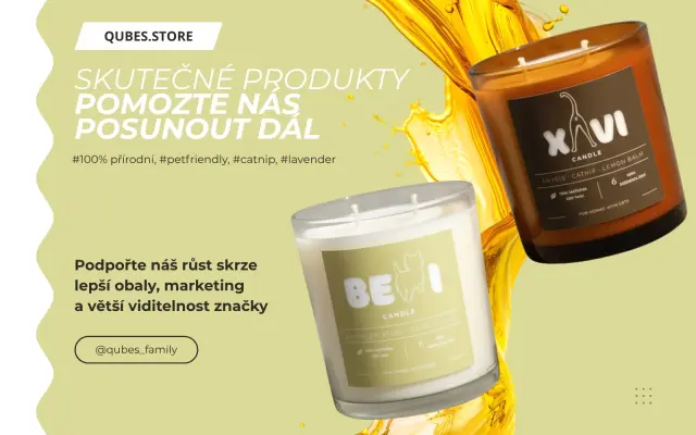 Podpořte první petfriendly svíčky v Česku