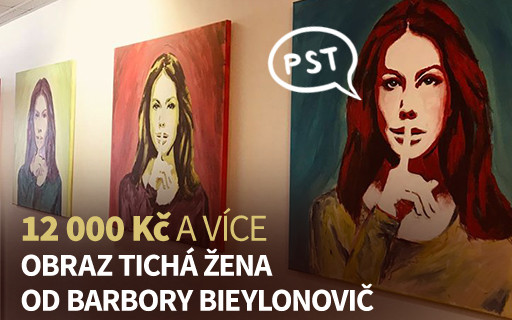 Obraz Tichá žena od Barbory Bieylonovič