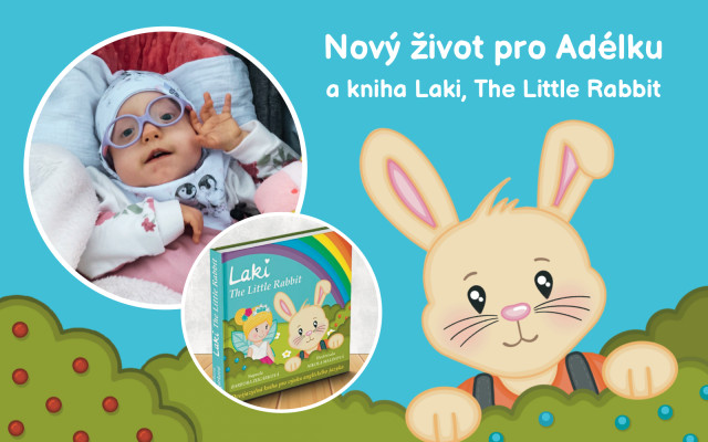 Kniha Laki, the Little Rabbit a nový život pro Adélku