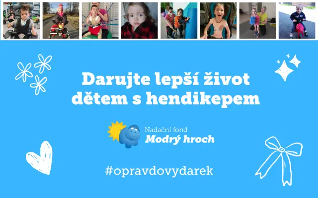 Pomozte nám pomáhat dětem po vážných úrazech a s těžkým fyzickým handicapem