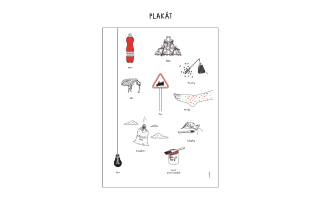 Plakát 10 ran egyptských, 50x70cm