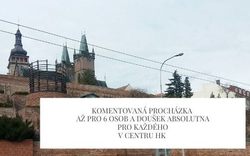 Komentovaná procházka až pro 6 osob v centru HK