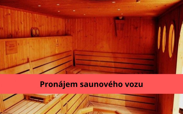 Pronájem vlaku se saunou