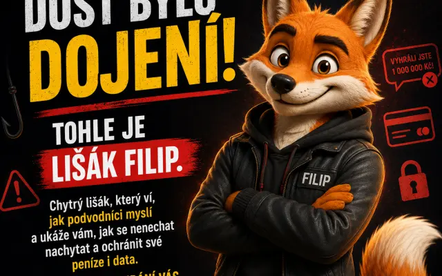 Nenech se dojit! Pomozte přivést Lišáka Filipa k životu