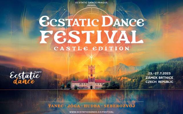 Podpořte první ročník ECSTATIC DANCE FESTIVAL 2025 | Zámek Brtnice