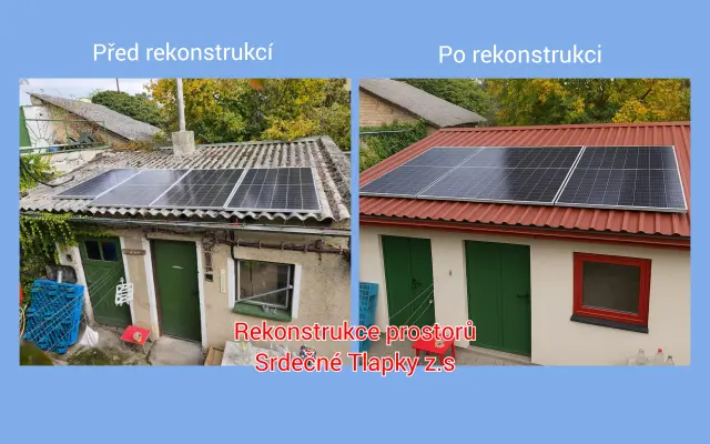 Pomozte nám, prosím s rekonstrukcí bezpečného zázemí a karanténního boxu pro zachráněné psy