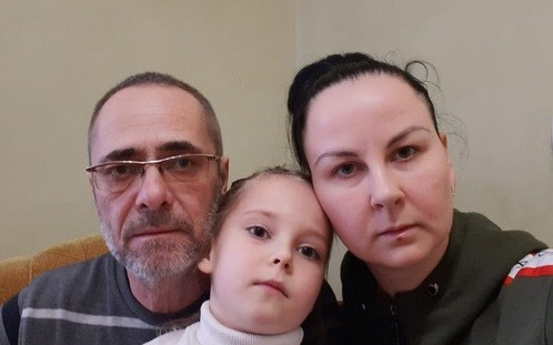 Pomoc rodině Osadchenko z Ukrajiny