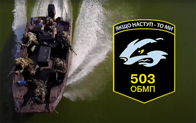 Podpořili jste 503. prapor ukrajinské námořní pěchoty
