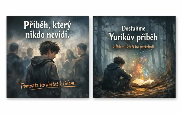 Příběh, který nikdo nevidí. Pomozte ho dostat ven.