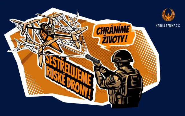 Chytáme ruské drony do sítě