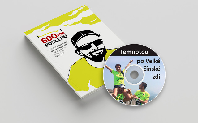 Deník „600 km poslepu“ – tištěná publikace + „Temnotou po velké čínské zdi“ – tištěná publikace