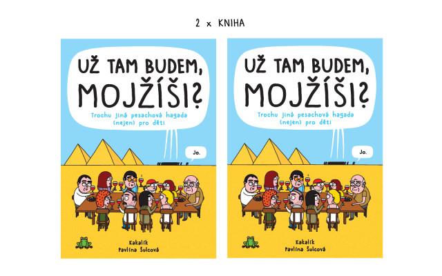 Dvě knihy Už tam budem, Mojžíši?