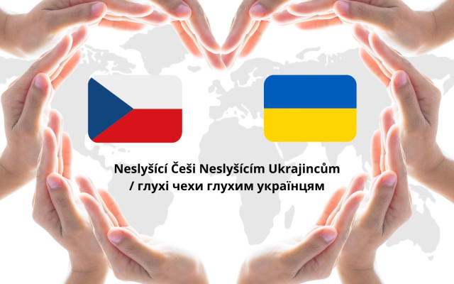 Pomohli jste neslyšícím ukrajinským uprchlíkům