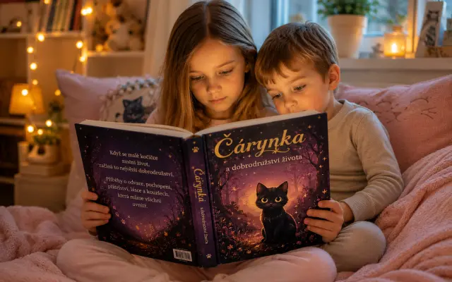 Čárynka a dobrodružství života. Pomozte vydat knížku pro děti i rodiče.